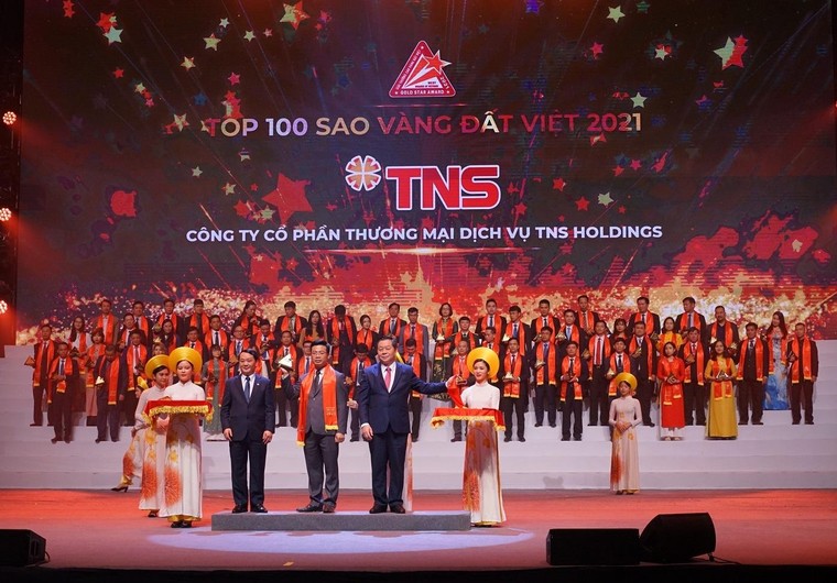TNG Holdings Vietnam bội thu giải thưởng tại Sao Vàng Đất Việt 2021 ảnh 2