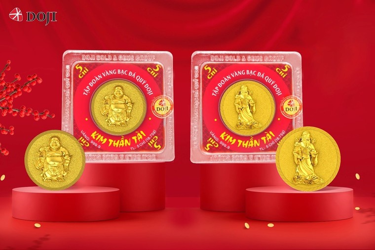 Các sản phẩm vàng DOJI giúp cầu bình an, tài lọc năm Quý Mão ảnh 2