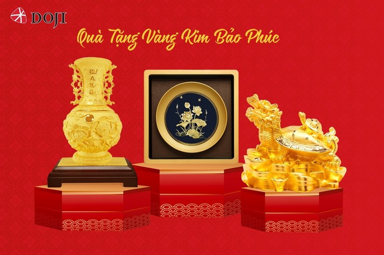 Các sản phẩm vàng DOJI giúp cầu bình an, tài lọc năm Quý Mão ảnh 4