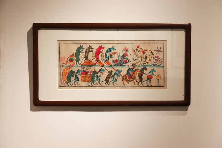 Viết tiếp câu chuyện tranh dân gian Hàng Trống ảnh 1