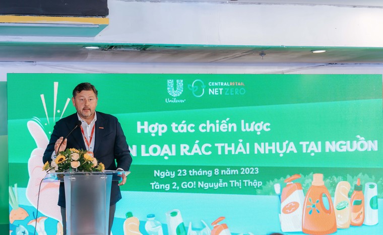 Unilever Việt Nam hợp tác cùng Central Retail cụ thể hóa mô hình phân loại rác thải nhựa tại nguồn ảnh 3