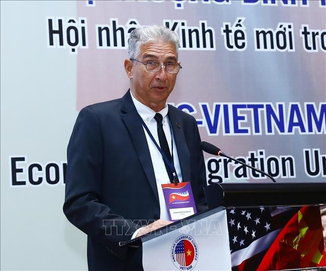 Phó Thủ tướng Trần Lưu Quang dự Hội nghị Thượng đỉnh kinh doanh Việt Nam - Hoa Kỳ 2023 ảnh 5