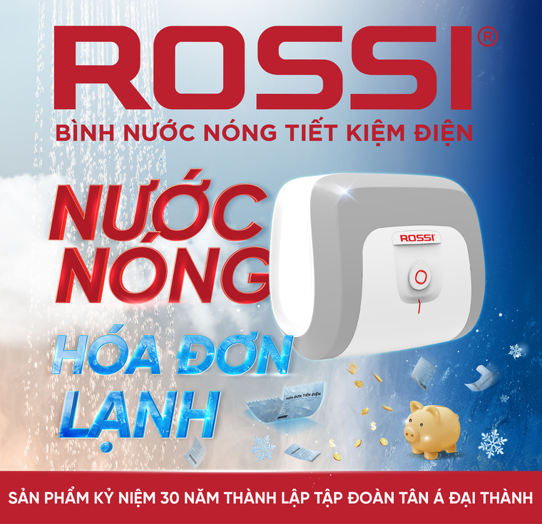 Bình nước nóng Rossi 30 gây sốt các trang mạng xã hội tháng 10 ảnh 3