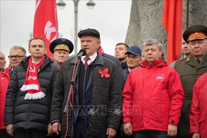 Đảng Cộng sản Liên bang Nga long trọng kỷ niệm 106 năm Cách mạng Tháng Mười vĩ đại ảnh 2