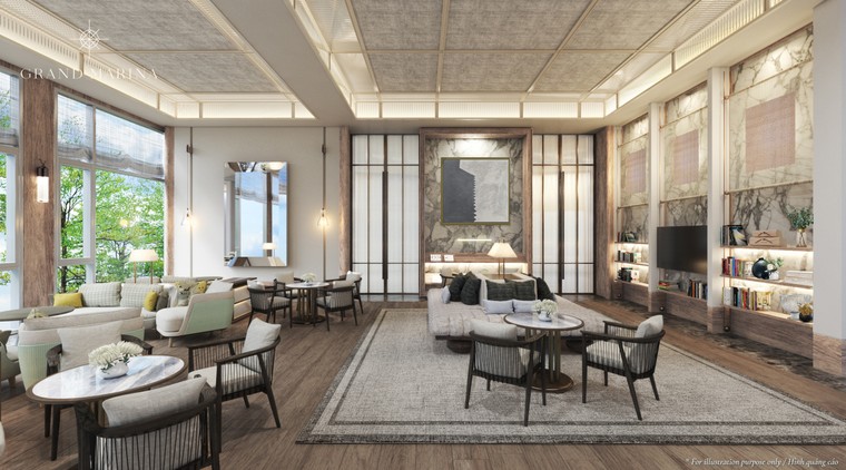 Grand Marina, Saigon cất nóc toàn Sea bao gồm khu căn hộ hàng hiệu Marriott và JW Marriott ảnh 4