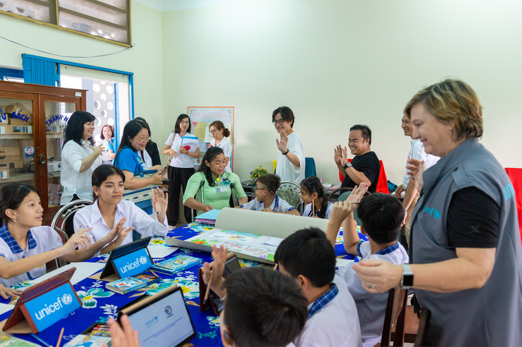 UNICEF và Masterise tới Sóc Trăng và chứng kiến các “Sáng kiến thay đổi tương lai” ảnh 3