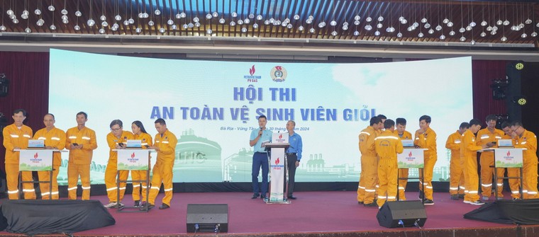 PV GAS tổ chức Hội thi Tìm hiểu kiến thức ATVSLĐ cho mạng lưới ATVSV năm 2024 ảnh 1