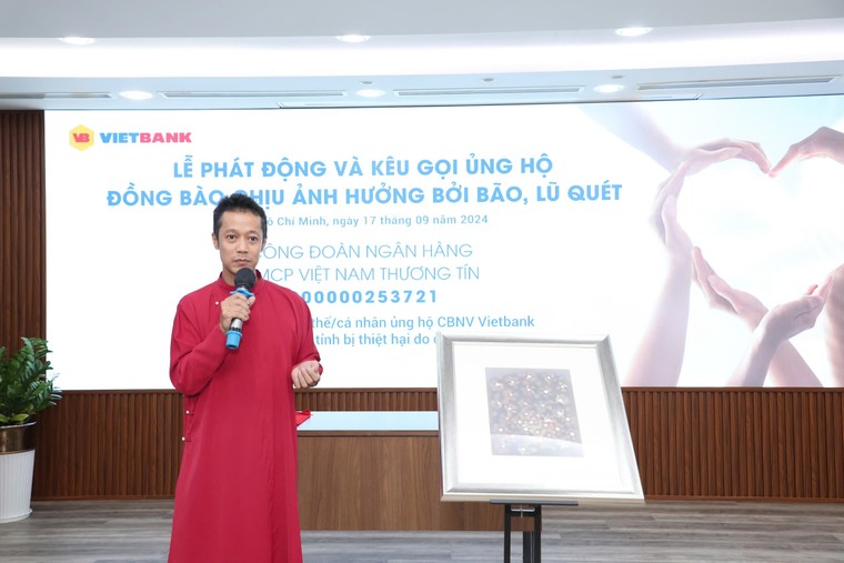 Tập thể Vietbank quyên góp hơn 700 triệu trong 120 phút của lễ phát động kêu gọi ủng hộ đồng bào ảnh 1