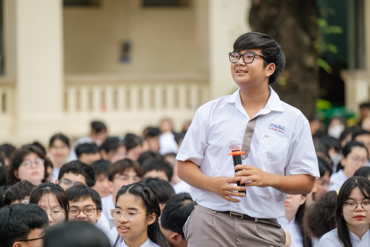 Hàng nghìn học sinh cả nước sôi nổi hưởng ứng cuộc thi Tiếng nói Xanh mùa 2 ảnh 6