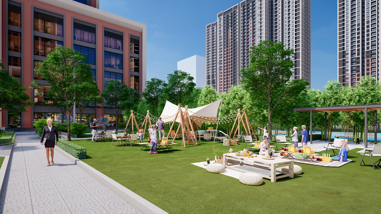 Hấp lực khó cưỡng từ 2 tòa phức hợp đa tiện ích The Sola Park ảnh 3
