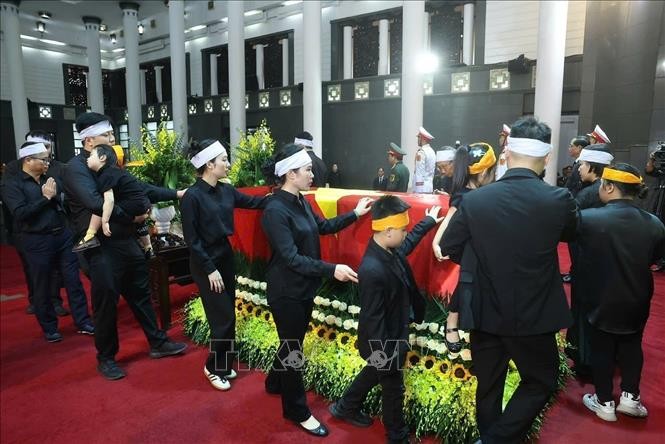 Lễ truy điệu nguyên Chủ tịch nước Trần Đức Lương tại Hà Nội ảnh 11