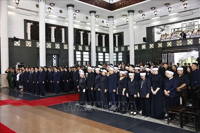 Lễ truy điệu nguyên Chủ tịch nước Trần Đức Lương tại Hà Nội ảnh 4