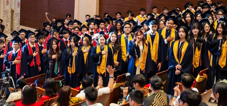 VinUni tổ chức lễ tốt nghiệp cho gần 150 sinh viên “thế hệ kiên cường” ảnh 12