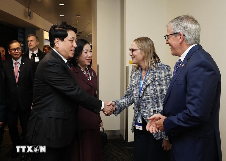 Chủ tịch nước Lương Cường bắt đầu các hoạt động song phương ở Hoa Kỳ ảnh 2