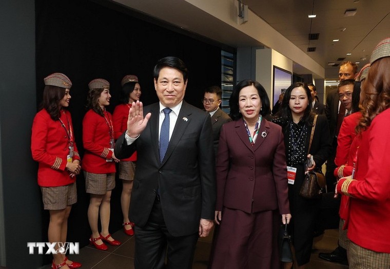 Chủ tịch nước Lương Cường bắt đầu các hoạt động song phương ở Hoa Kỳ ảnh 1