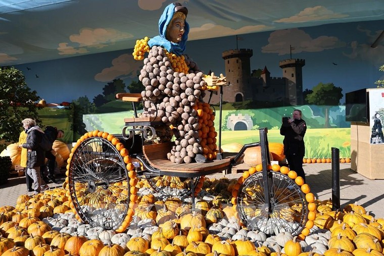Rực rỡ Lễ hội Bí ngô lớn nhất vùng thủ đô nước Đức ảnh 1