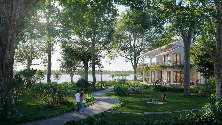 Lần đầu tiên xuất hiện khu biệt thự nép dưới tán rừng độc đáo tại miền Nam ảnh 2