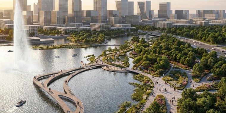 TP. HCM khởi công quảng trường trung tâm và Trung tâm hành chính 29.600 tỷ đồng do Sun Group đầu tư ảnh 2