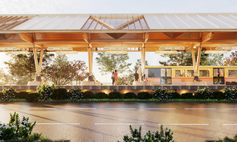 Khi nhà ga không chỉ là nơi dừng chân: Tuyến LRT Phú Quốc kể câu chuyện Việt Nam bằng kiến trúc ảnh 3