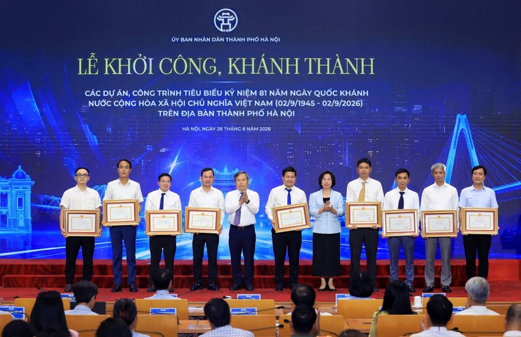 Hà Nội khởi công, khánh thành 17 dự án, công trình tiêu biểu, vốn đầu tư 397.018 tỷ đồng ảnh 1