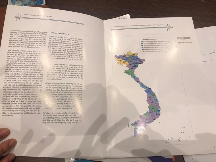 Hội thảo năng lượng phát tài liệu in bản đồ Việt Nam không có Hoàng Sa, Trường Sa ảnh 1