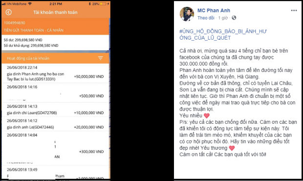 Bỏ mặc ‘thị phi’, MC Phan Anh tiếp tục kêu gọi bạn bè giúp đỡ bà con vùng lũ quét Hà Giang ảnh 3