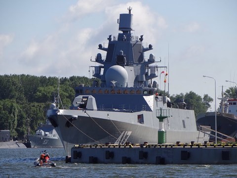 Đô đốc Gorshkov trang bị dàn tên lửa tối tân gia nhập hải quân Nga ảnh 1