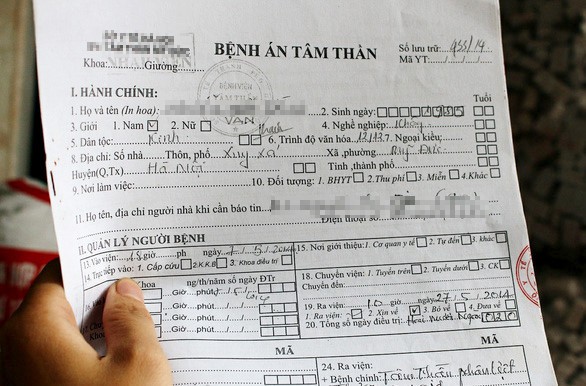 Phát hiện đường dây “chạy” bệnh án tâm thần cho tội phạm ảnh 1