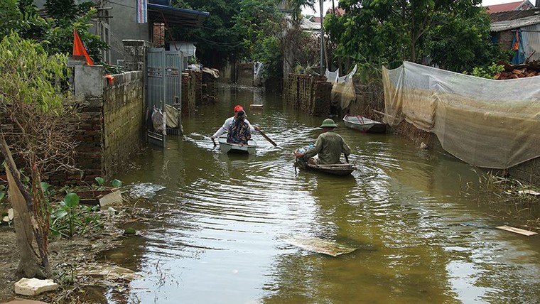 Rác thải nguy hại bủa vây vùng ngập trũng ở Chương Mỹ ảnh 3