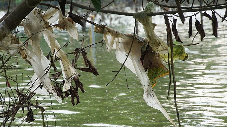 Rác thải nguy hại bủa vây vùng ngập trũng ở Chương Mỹ ảnh 8