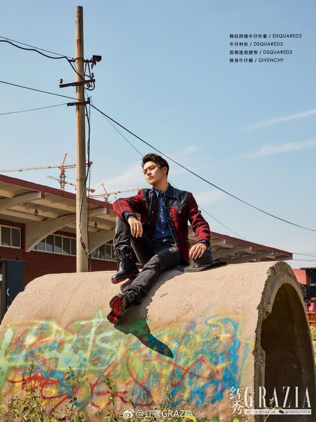 Phú Sát Phó Hằng khí chất ngời ngời chuẩn nam thần khi làm mẫu cho tạp chí ảnh 4