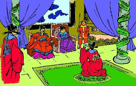 Trần Thủ Độ đã làm gì khi vợ ông khóc tố bị quân lính ngăn kiệu không cho qua thềm cấm của cung điện?