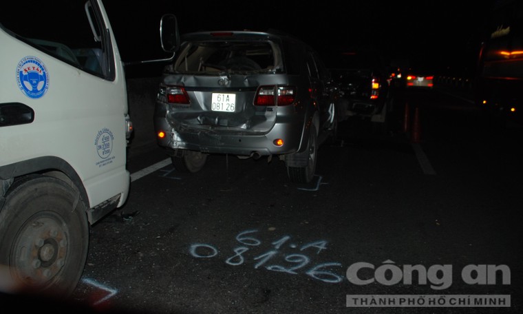 Tai nạn liên hoàn trên cao tốc TP.HCM - Trung Lương ảnh 2
