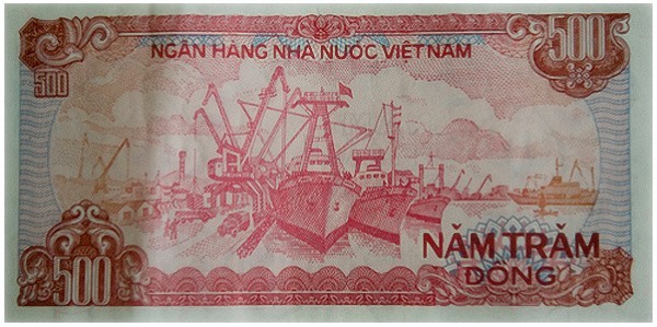 Địa danh nào được in trên tờ tiền 500 đồng của Việt Nam?