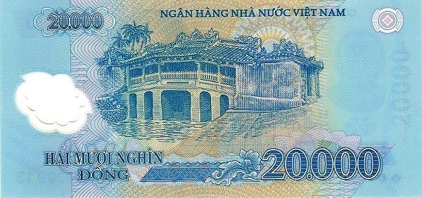 Địa danh nào được in trên tờ tiền 20.000 đồng của Việt Nam?