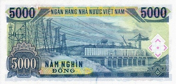 Địa danh nào được in trên tờ tiền 5.000 đồng của Việt Nam?