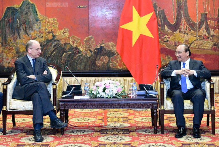 Thủ tướng tiếp Chủ tịch Hiệp hội Italy – ASEAN ảnh 1