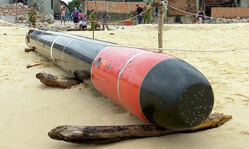 Bộ Quốc phòng: 'Vật thể lạ ở biển Phú Yên là ngư lôi của nước ngoài' ảnh 1