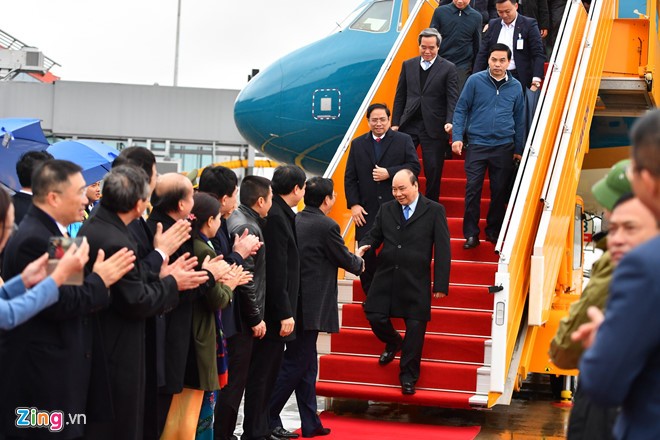Máy bay chở Thủ tướng đáp sân bay quốc tế Vân Đồn ảnh 5