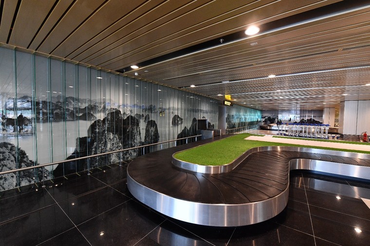 Ngất ngây vẻ đẹp về đêm của sân bay hiện đại nhất Việt Nam ảnh 8