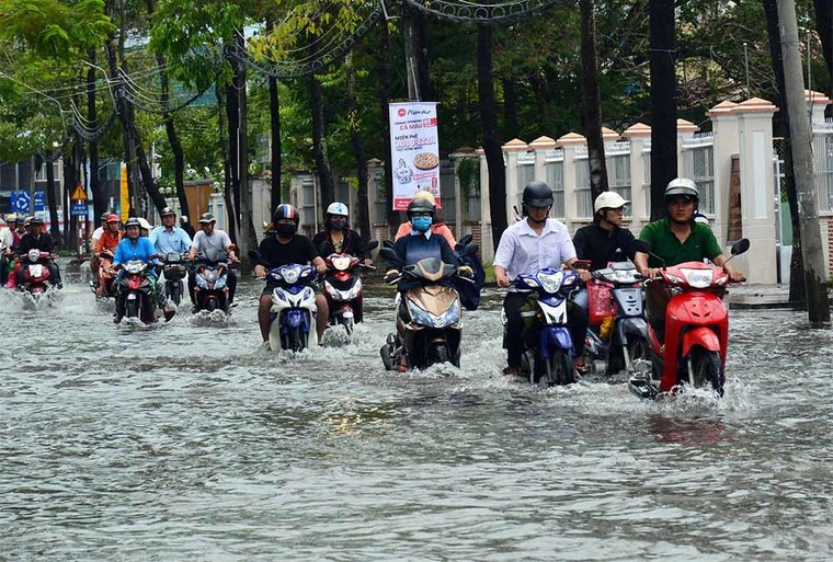 Bão số 1 áp sát miền Tây: Sập nhà, 1 người chết ảnh 11