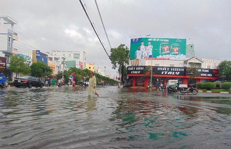 Bão số 1 áp sát miền Tây: Sập nhà, 1 người chết ảnh 14