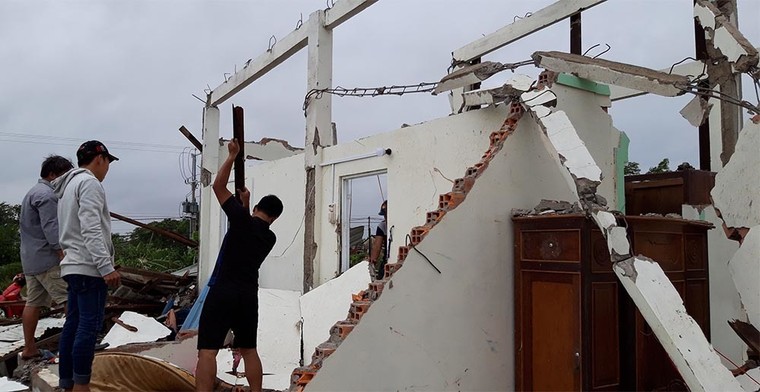 Bão số 1 áp sát miền Tây: Sập nhà, 1 người chết ảnh 1