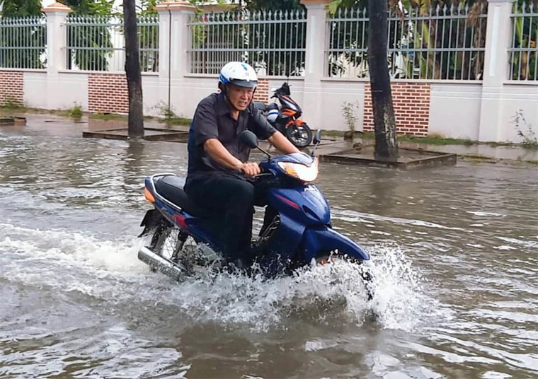 Bão số 1 áp sát miền Tây: Sập nhà, 1 người chết ảnh 4