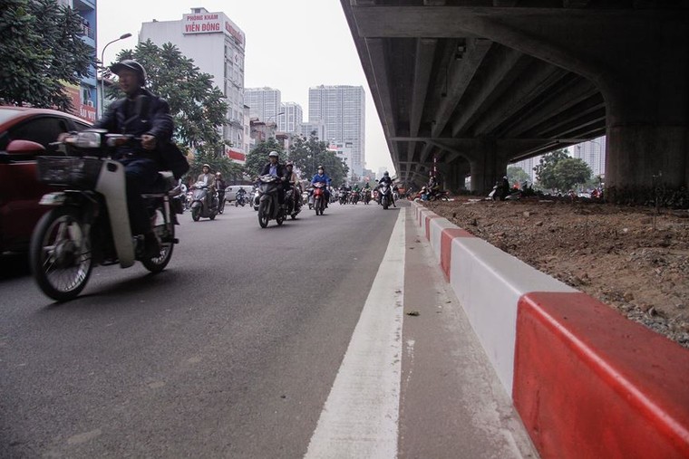 Tận thấy đường vành đai 3 Hà Nội sau xén dải phân cách ảnh 4