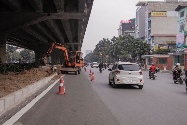 Tận thấy đường vành đai 3 Hà Nội sau xén dải phân cách ảnh 6
