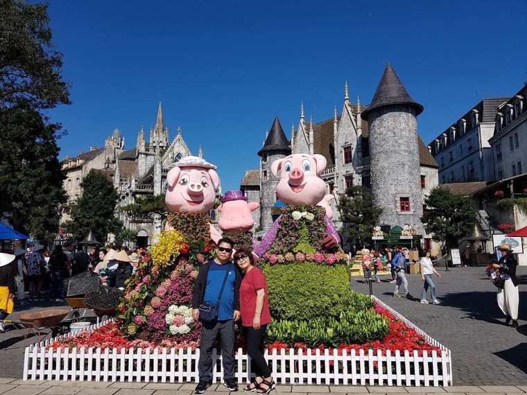 Xuân ngất ngây ở 'xứ hoa nở trong mây' ảnh 7