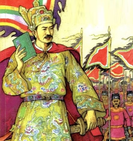 Vị vua nào từng ca ngợi gia đình họ Thân là: 