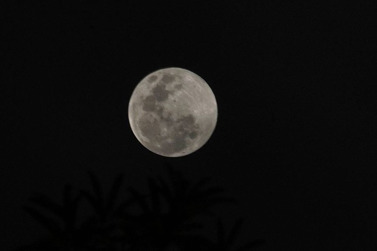 Người dân Hà Nội tiếc nuối khi ‘siêu Trăng’ không như mong đợi ảnh 5