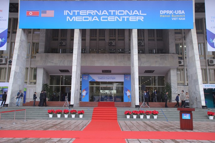Trải nghiệm Trung tâm Báo chí Quốc tế Thượng đỉnh Mỹ Triều tại Hà Nội ảnh 1